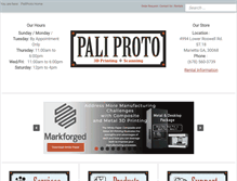 Tablet Screenshot of paliproto.com